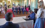 Juramento del Sr. Alejandro Rubín Cymerman como Embajador del Paraguay ante el Estado de Israel.