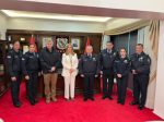 Corte administrativo de la Comandancia de la Policía Nacional.